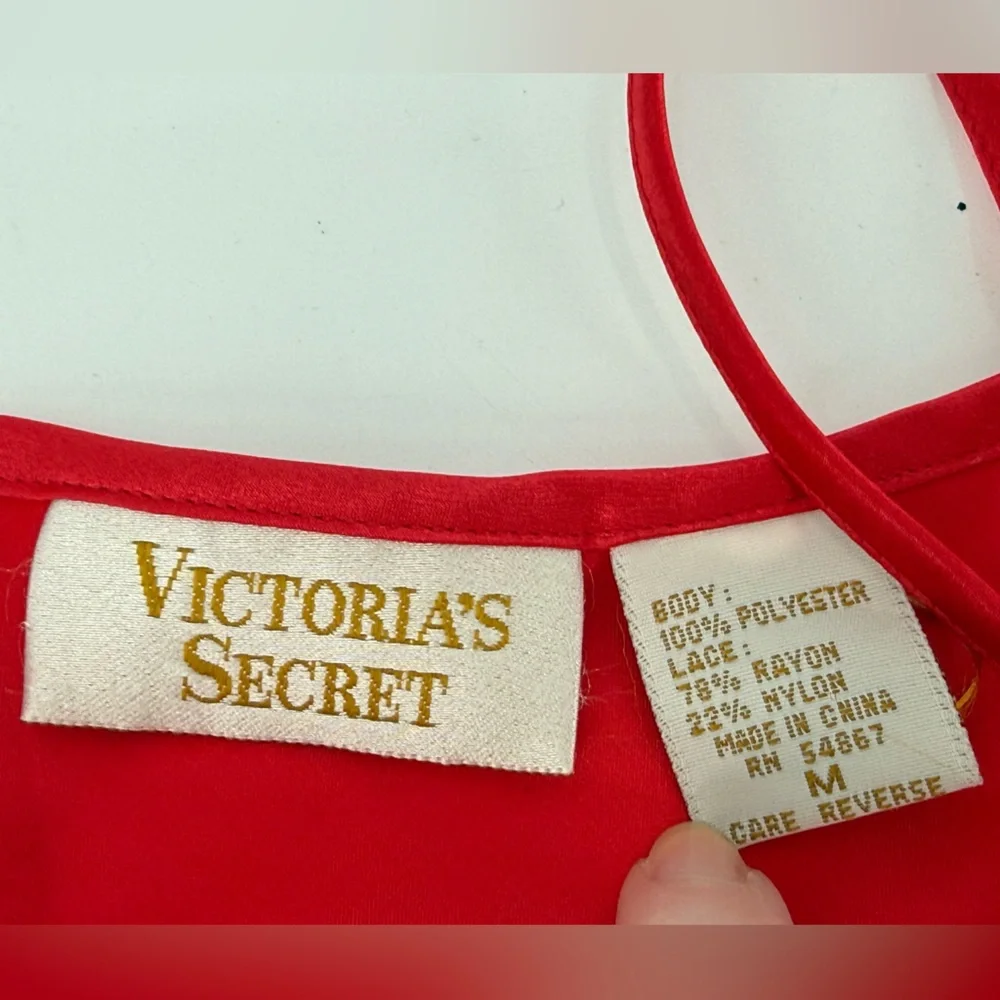 Vintage‎ Victoria’s Secret Cami & Panty Set Gold Label M